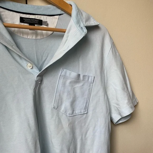 3 Banana Republic Men’s Polo Shirts - Picture 5 of 16